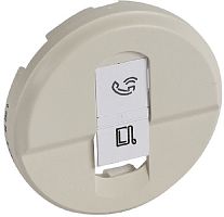 Лицевая панель Legrand Celiane для 1-м. розетки RJ45 слоновая кость картинка